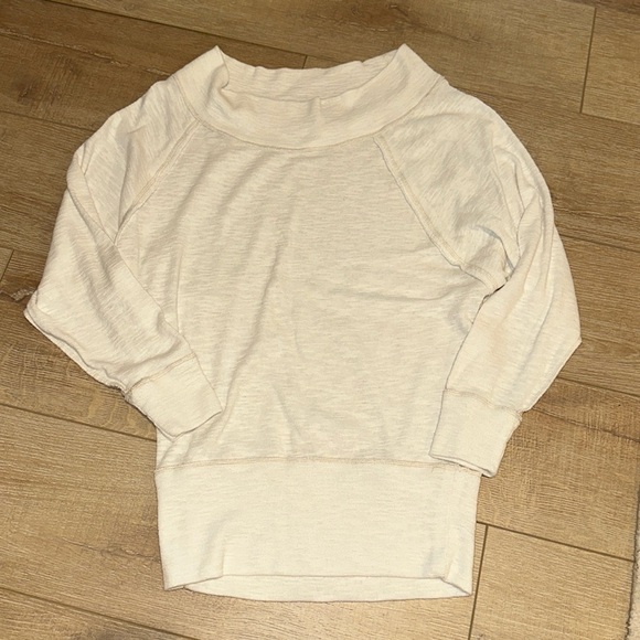 Free People - We the Free - Palisades Off the Shoulder Sweater - Cream - Picture 4 of 4